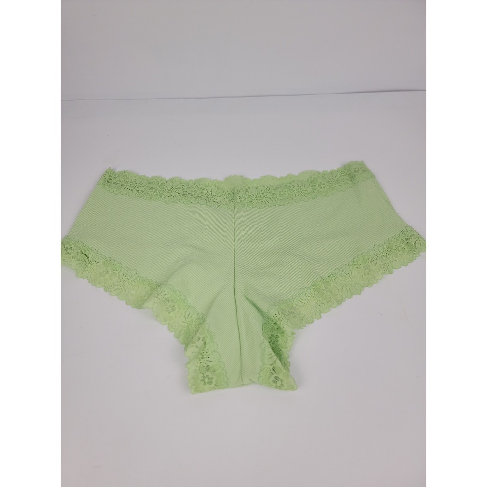 Victoria's Secret PINK Panty Bundle 3PK Leopard Lace Seamless XL Hipster Cheeky - Picture 8 of 16